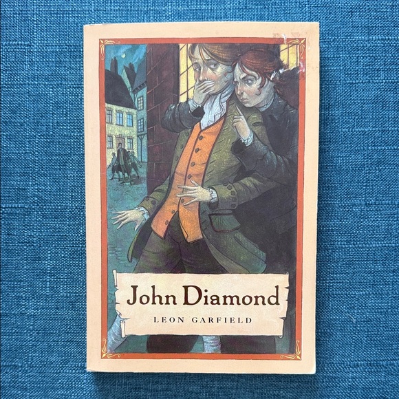 Other - John Diamond by Leon Garfield - Illustrated Paperback with Orange & Green Cover